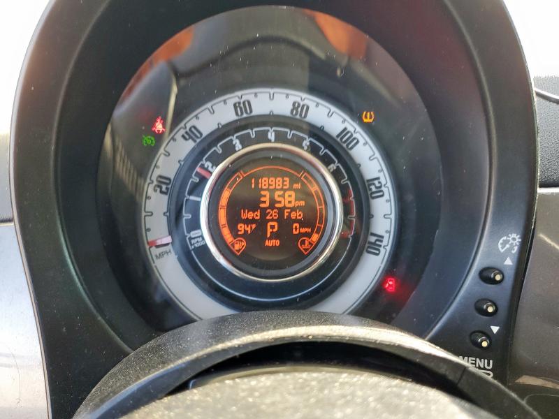 Photo 9 from auction – 2013 FIAT 500 LOUNGE with VIN 3C3CFFCR1DT514929