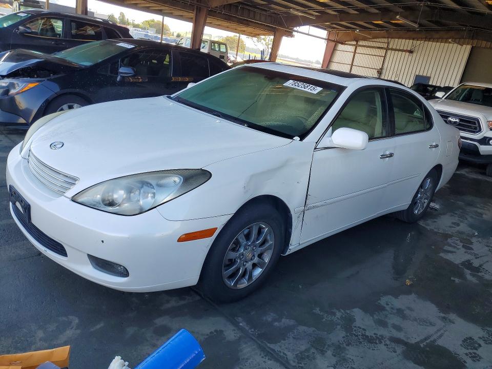LEXUS ES 2003 with VIN JTHBF30G730102680 - Photo from auction