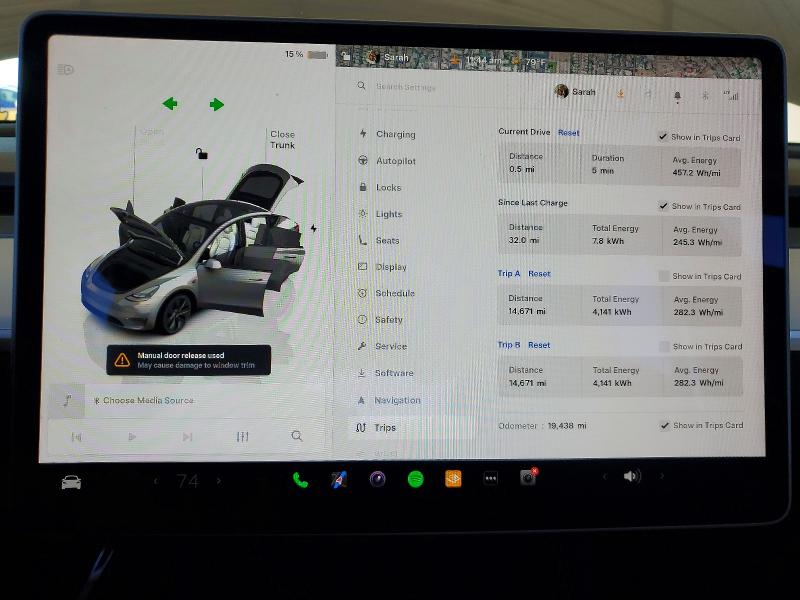 Photo 9 from auction – 2025 TESLA MODEL Y with VIN 7SAYGDED7SF314821