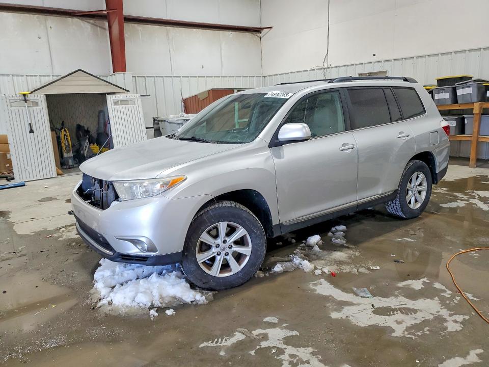 TOYOTA HIGHLANDER 2012 with VIN 5TDBK3EH1CS156908 - Photo from auction