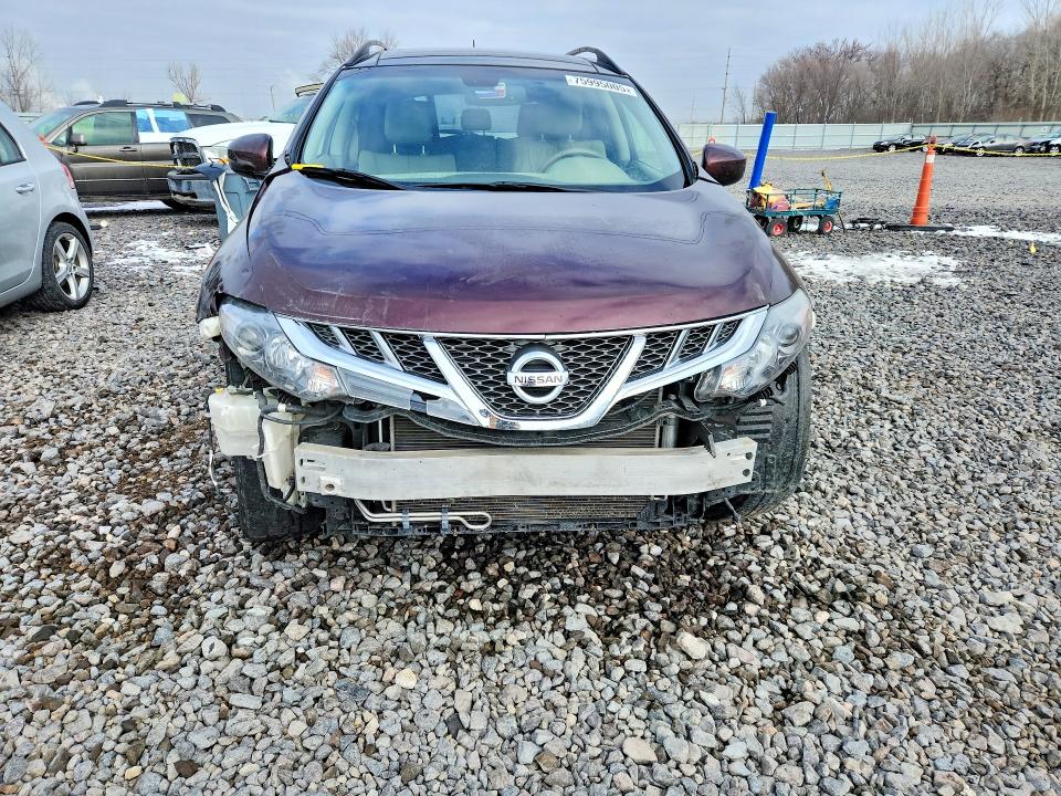 Photo 5 from auction – 2014 NISSAN MURANO S with VIN JN8AZ1MW3EW500449