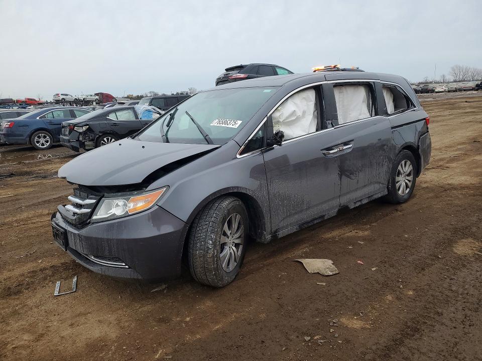 Photo 1 from auction – 2016 HONDA ODYSSEY EX with VIN 5FNRL5H62GB113996