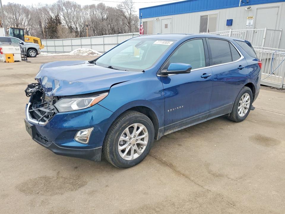 CHEVROLET EQUINOX LT 2020 with VIN 3GNAXUEV4LL200647 - Photo from auction