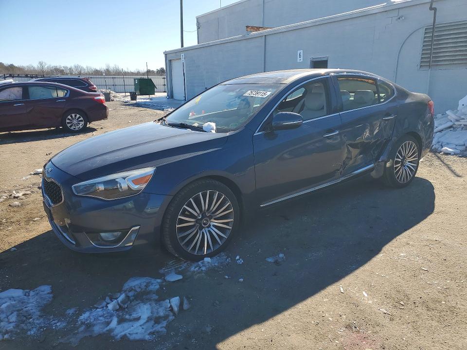 KIA CADENZA PR 2014 with VIN KNALN4D79E5137328 - Photo from auction