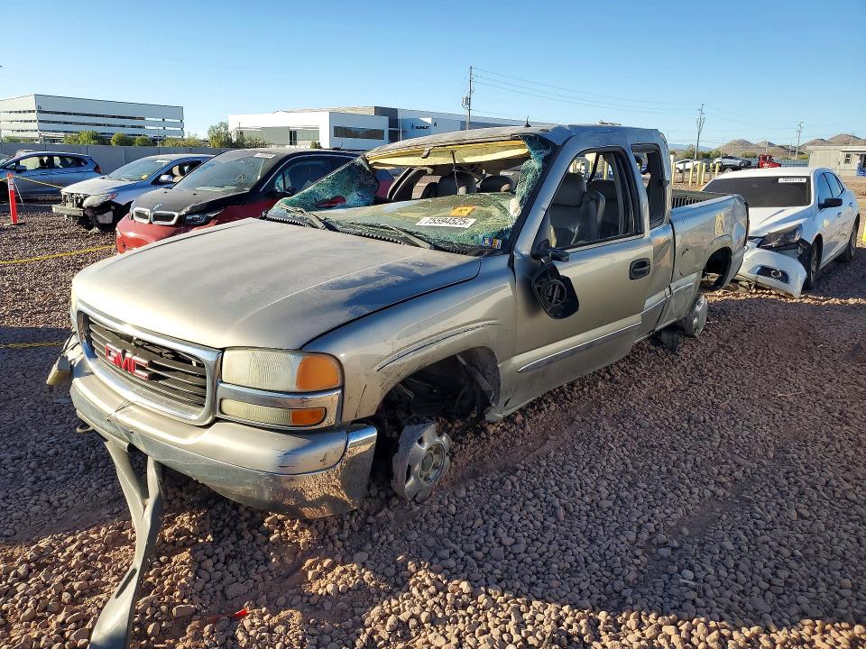 GMC NEW SIERRA 2002 with VIN 2GTEK19T321162814 - Photo from auction