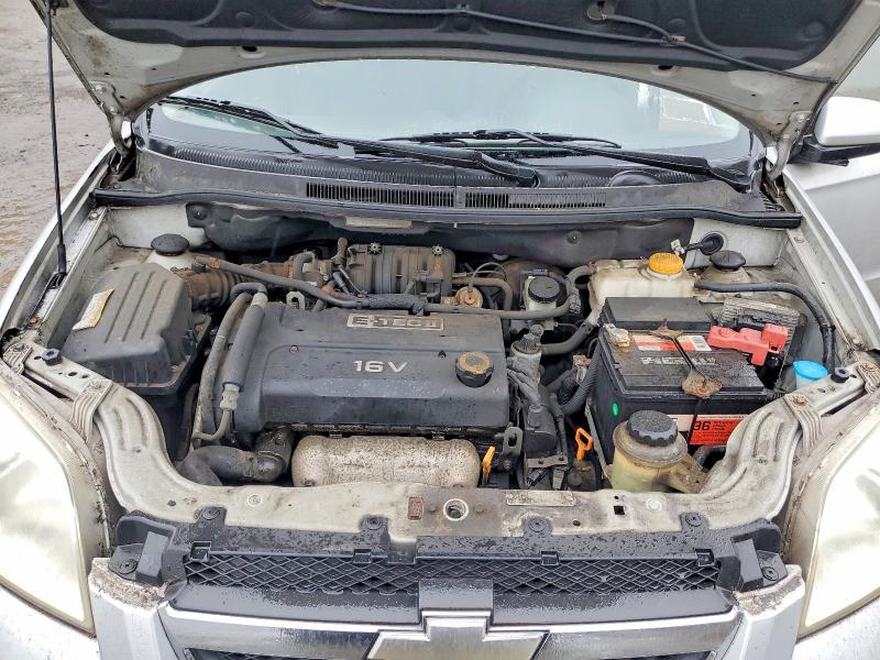 Photo 11 from auction – 2007 CHEVROLET AVEO with VIN KL1TD56627B150076