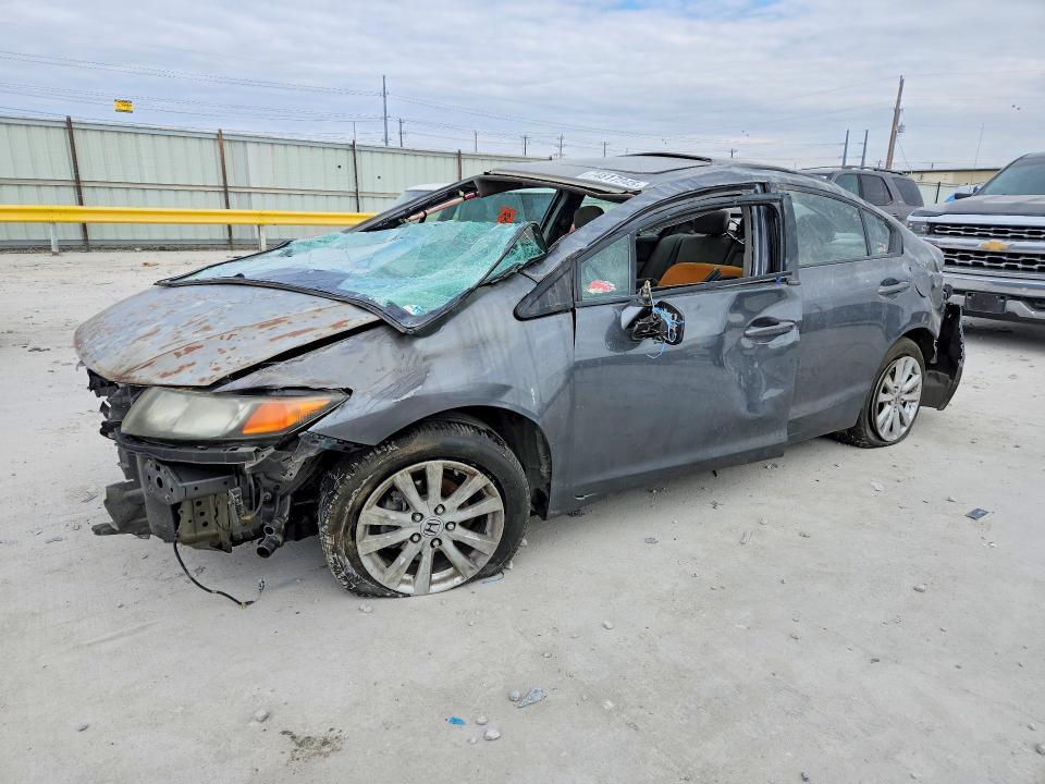 HONDA CIVIC 2012 with VIN 19XFB2F88CE348718 - Photo from auction