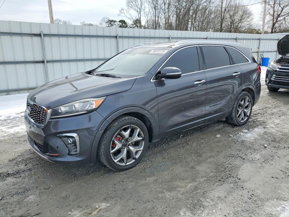 KIA SORENTO SX 2019 with VIN 5XYPK4A58KG450194 - Photo from auction