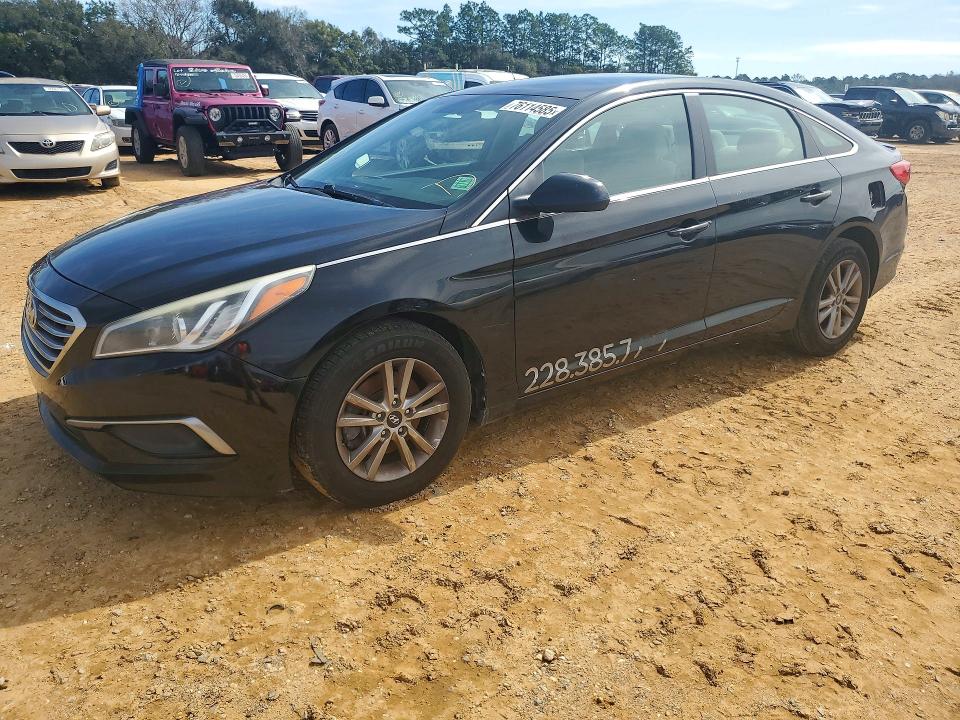 Photo 1 from auction – 2017 HYUNDAI SONATA with VIN 5NPE24AF5HH512815