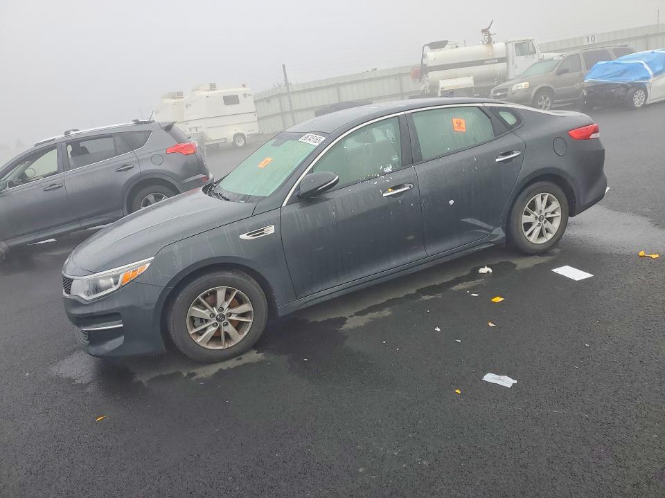 KIA OPTIMA LX 2016 with VIN KNAGT4L36G5091045 - Photo from auction