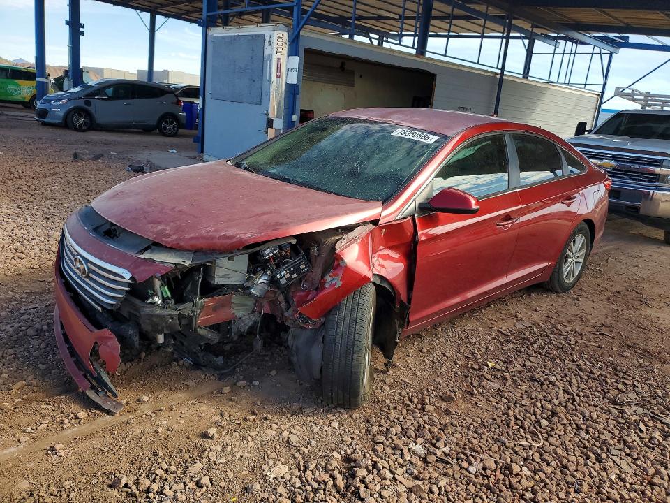 HYUNDAI SONATA 2016 with VIN 5NPE24AF9GH341372 - Photo from auction