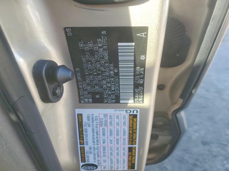 Photo 14 from auction – 2006 LEXUS GX 470 with VIN JTJBT20X160103474