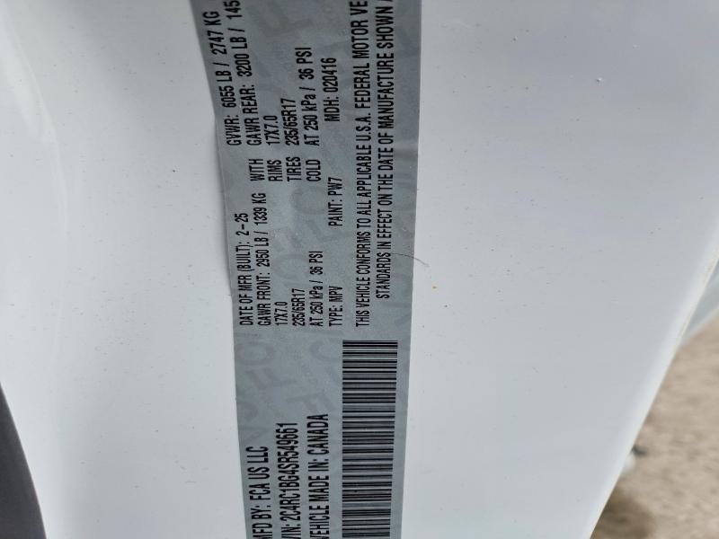Photo 14 from auction – 2025 CHRYSLER PACIFICA S with VIN 2C4RC1BG4SR549661