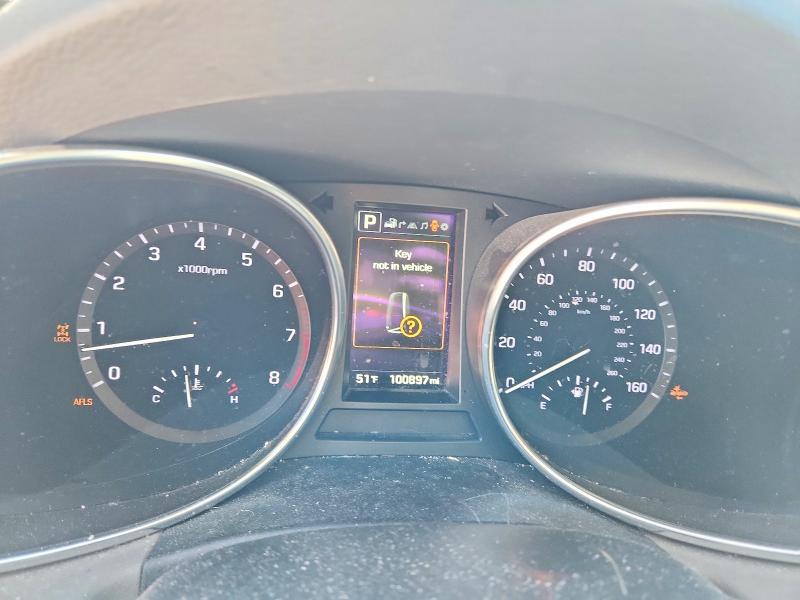 Photo 9 from auction – 2017 HYUNDAI SANTA FE S with VIN KM8SRDHF4HU185412