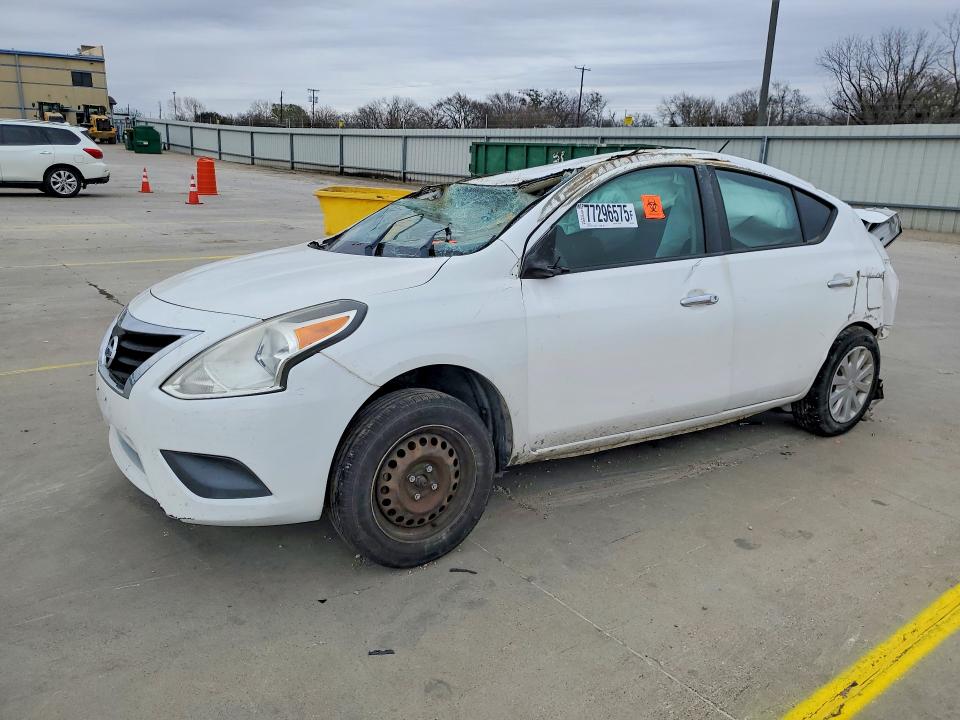 NISSAN VERSA 2019 with VIN 3N1CN7AP6KL834107 - Photo from auction