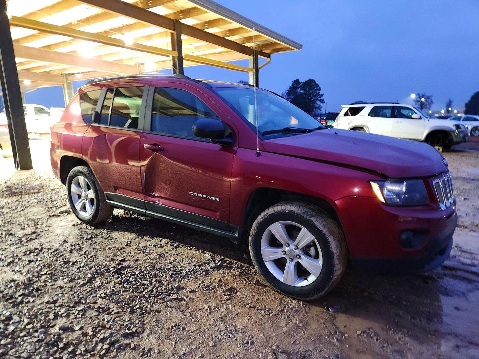 Photo 4 from auction – 2014 JEEP COMPASS SP with VIN 1C4NJCBB7ED849528