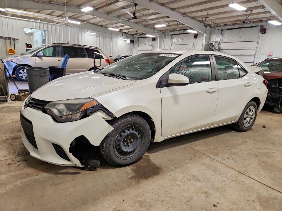 TOYOTA COROLLA 2014 with VIN 5YFBPRHE8EP163839 - Photo from auction
