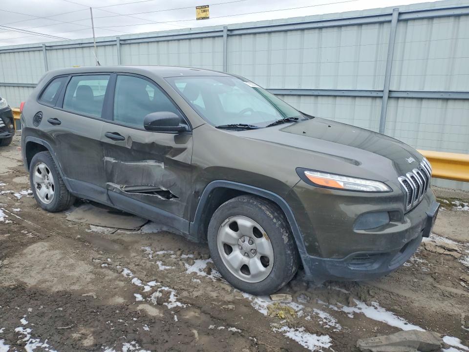 Photo 4 from auction – 2014 JEEP CHEROKEE with VIN 1C4PJLAB4EW305034