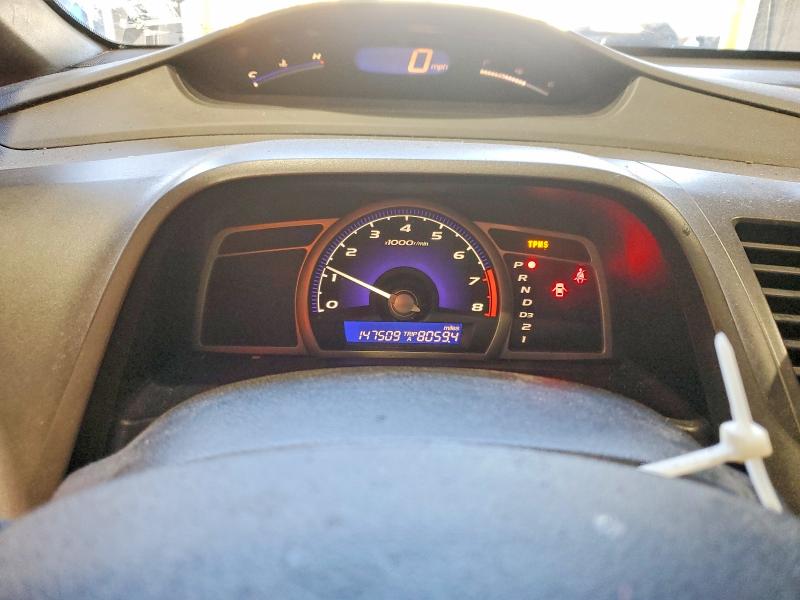 Photo 9 from auction – 2010 HONDA CIVIC LX with VIN 2HGFA1F58AH543868