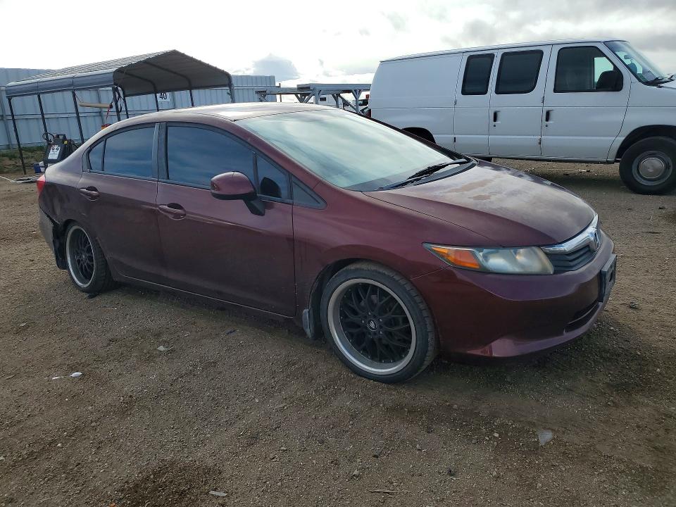Photo 4 from auction – 2012 HONDA CIVIC with VIN 19XFB2F50CE385803