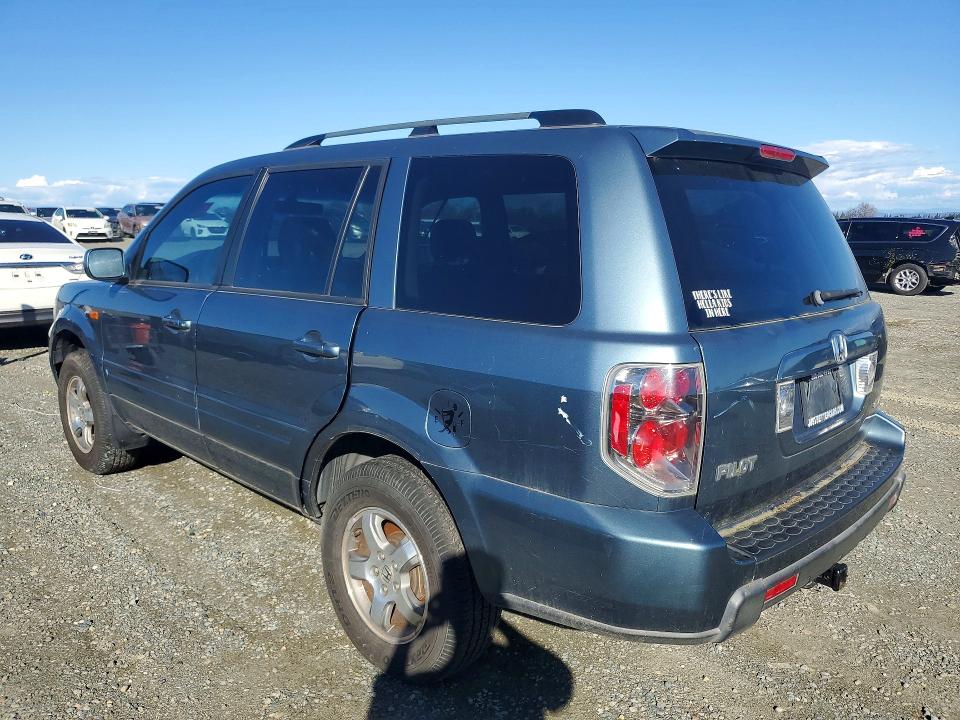 Photo 2 from auction – 2007 HONDA PILOT EXL with VIN 2HKYF185X7H533557