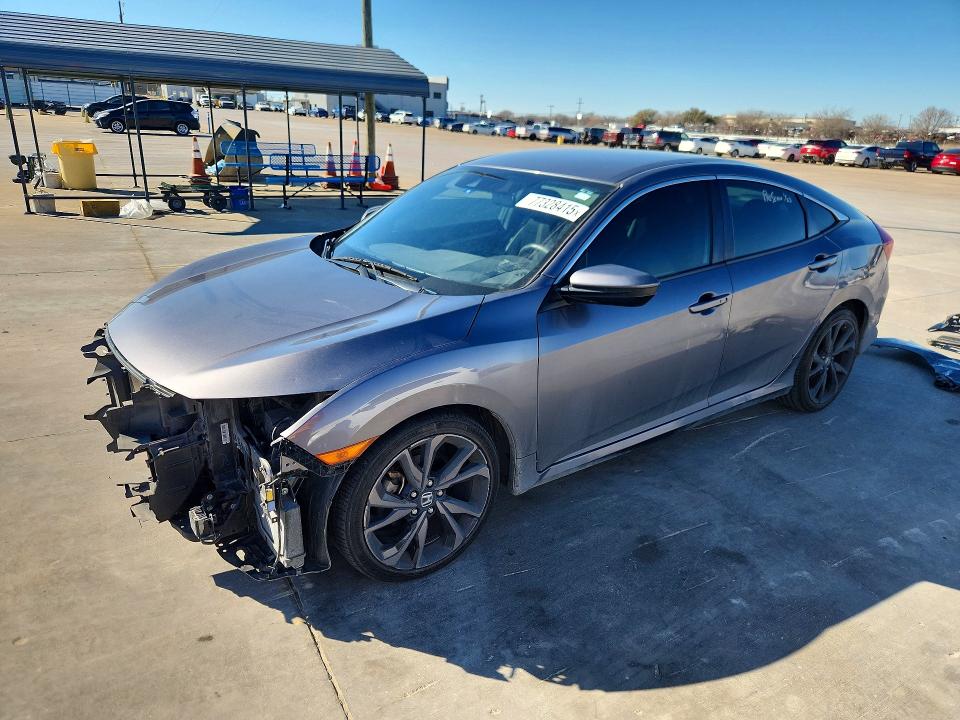 Zdjęcie 1 z aukcji – 2020 HONDA CIVIC z VIN 19XFC2F83LE004372