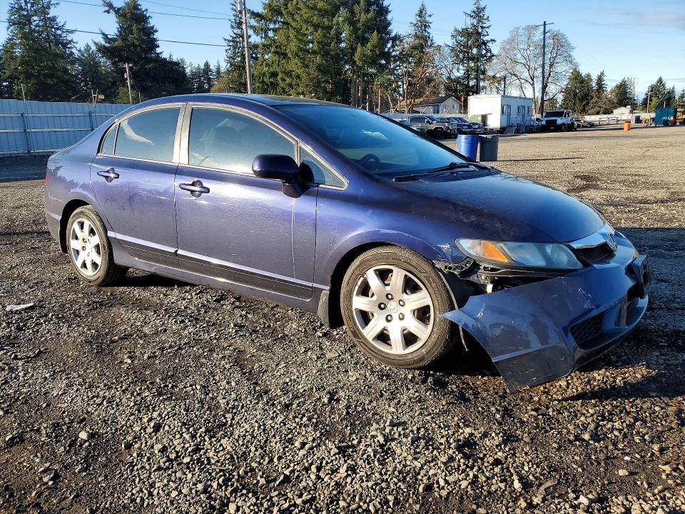 Photo 4 from auction – 2010 HONDA CIVIC with VIN 19XFA1F59AE046662