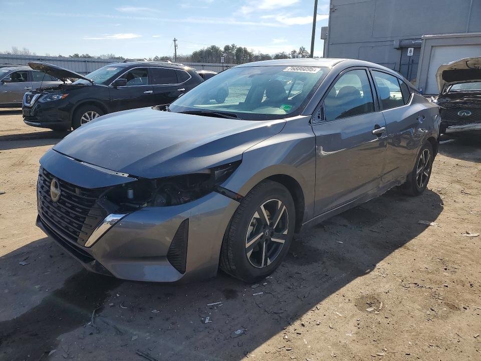 NISSAN SENTRA 2025 with VIN 3N1AB8CV7SY214922 - Photo from auction