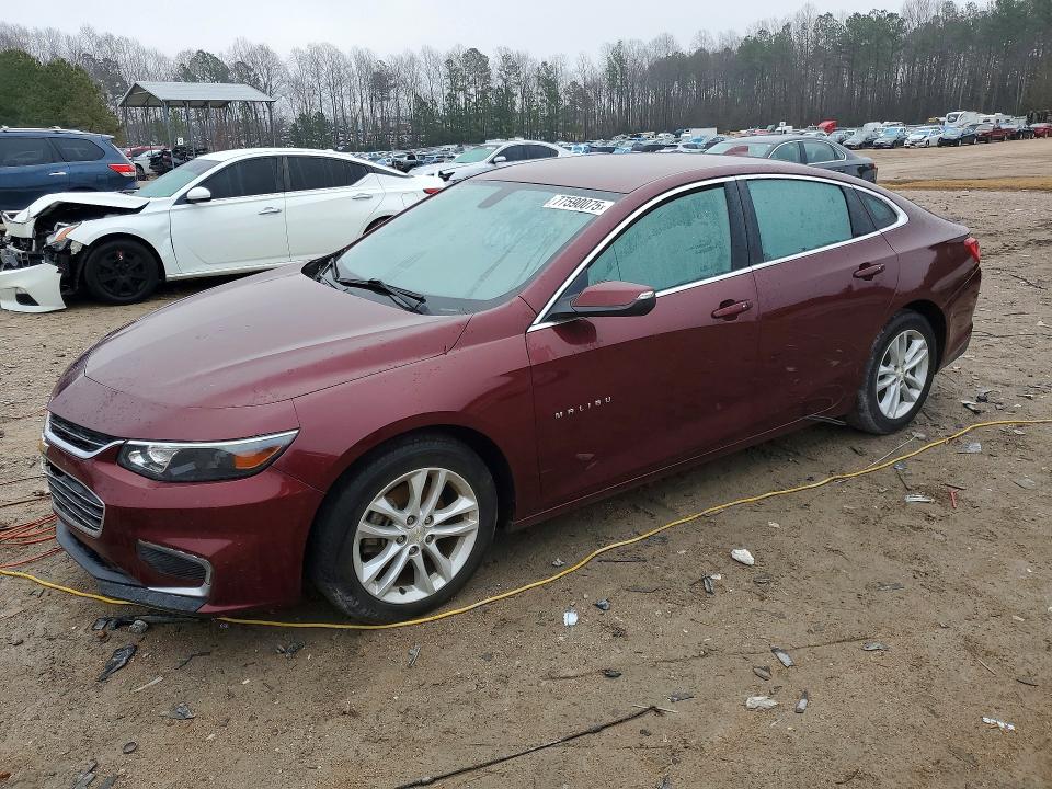 CHEVROLET MALIBU LT 2016 with VIN 1G1ZE5ST0GF236757 - Photo from auction