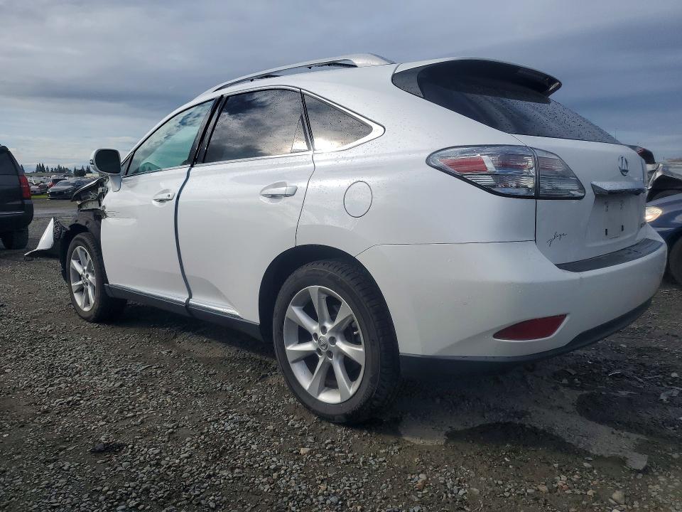Photo 2 from auction – 2011 LEXUS RX 350 with VIN 2T2BK1BA0BC088809
