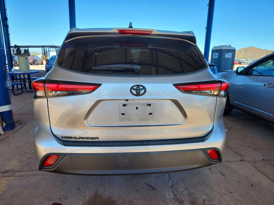 Photo 6 from auction – 2022 TOYOTA HIGHLANDER with VIN 5TDCZRAH4NS143422