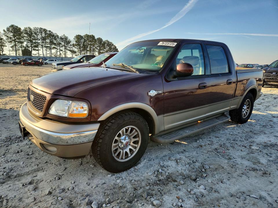 FORD F150 SUPER 2002 with VIN 1FTRW07L82KC87987 - Photo from auction
