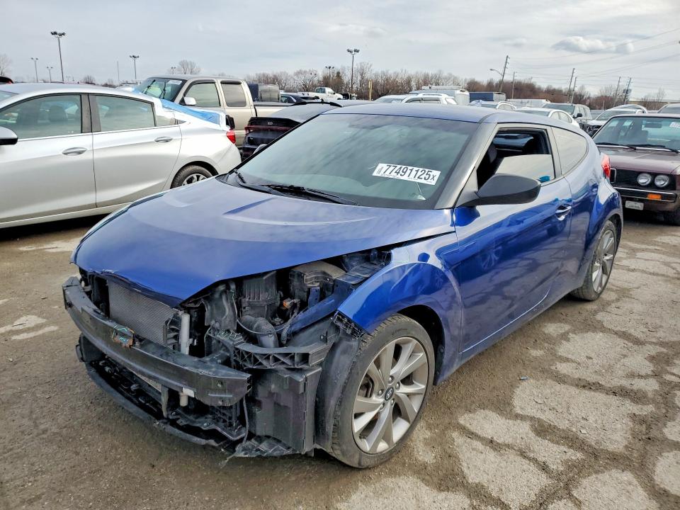 HYUNDAI VELOSTER 2017 with VIN KMHTC6AD7HU315063 - Photo from auction