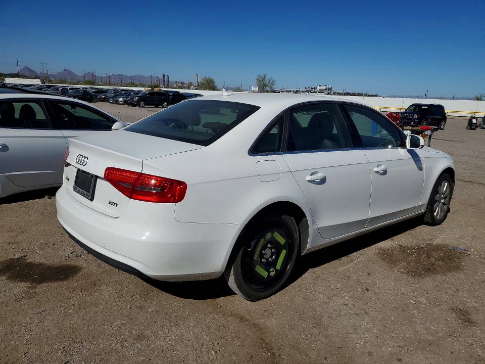 Photo 3 from auction – 2013 AUDI A4 with VIN WAUAFAFL4DN048701