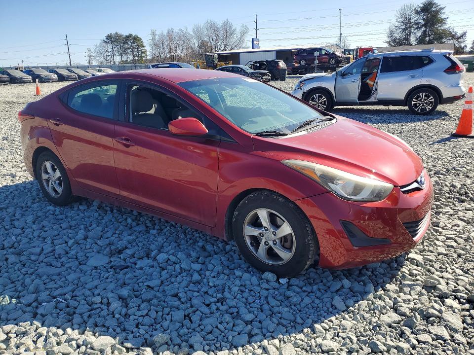 Photo 4 from auction – 2014 HYUNDAI ELANTRA SE with VIN 5NPDH4AE4EH542546