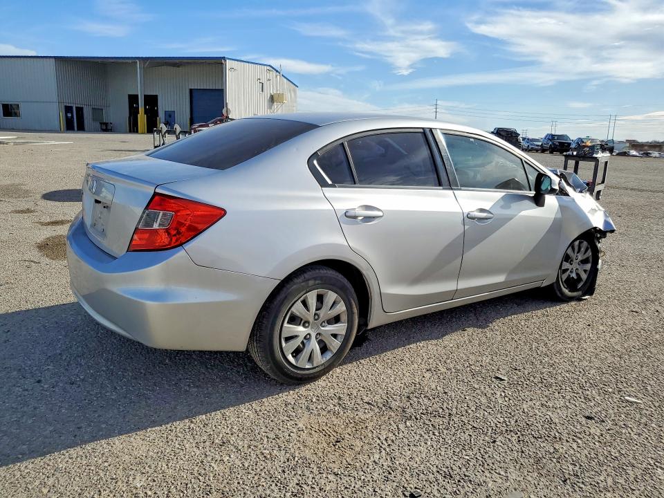 Photo 3 from auction – 2012 HONDA CIVIC with VIN 19XFB2F59CE320593