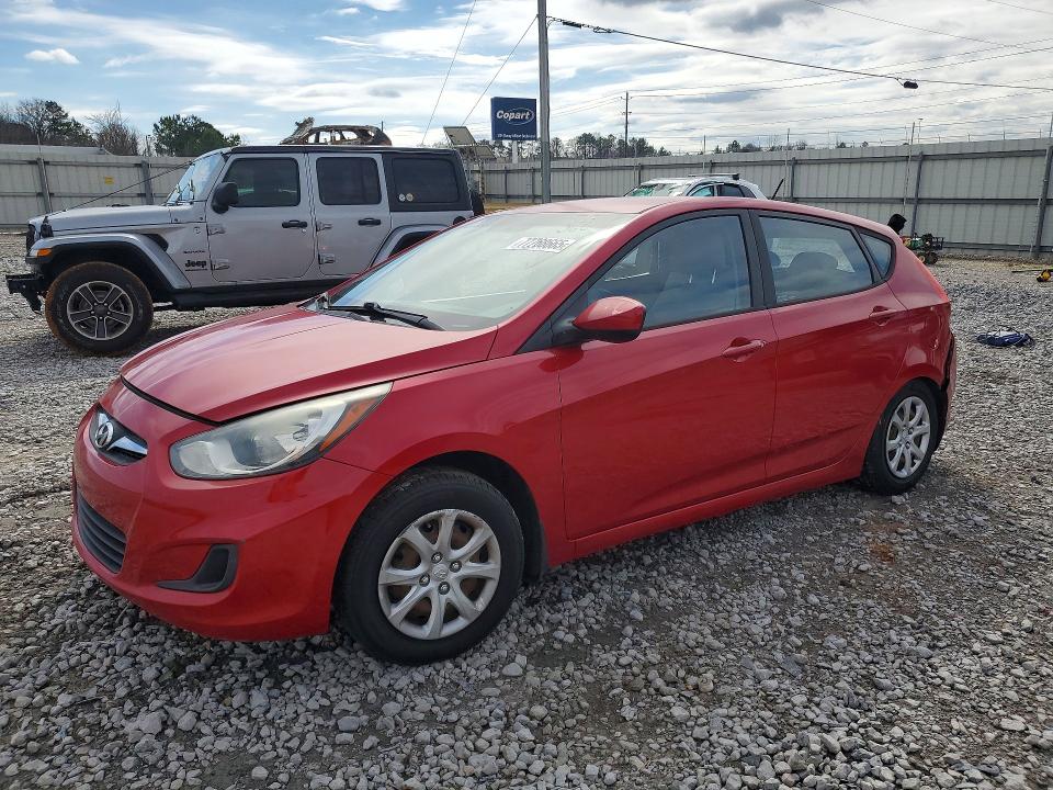 HYUNDAI ACCENT 2014 with VIN KMHCT5AE1EU188664 - Photo from auction