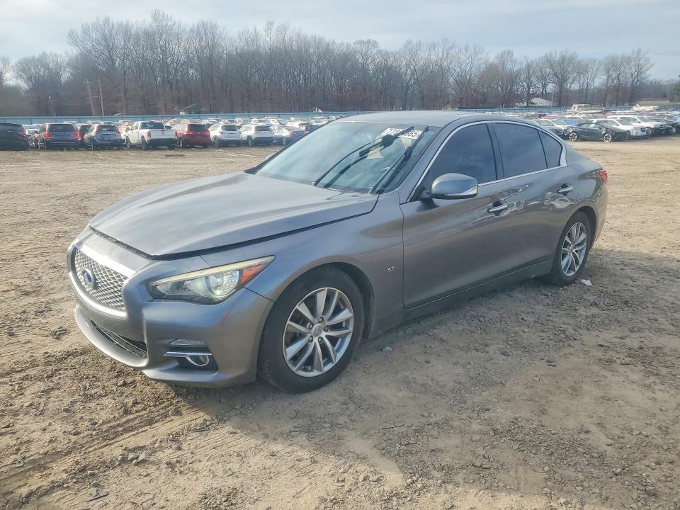 INFINITY Q50 2015 with VIN JN1BV7AP6FM349117 - Photo from auction