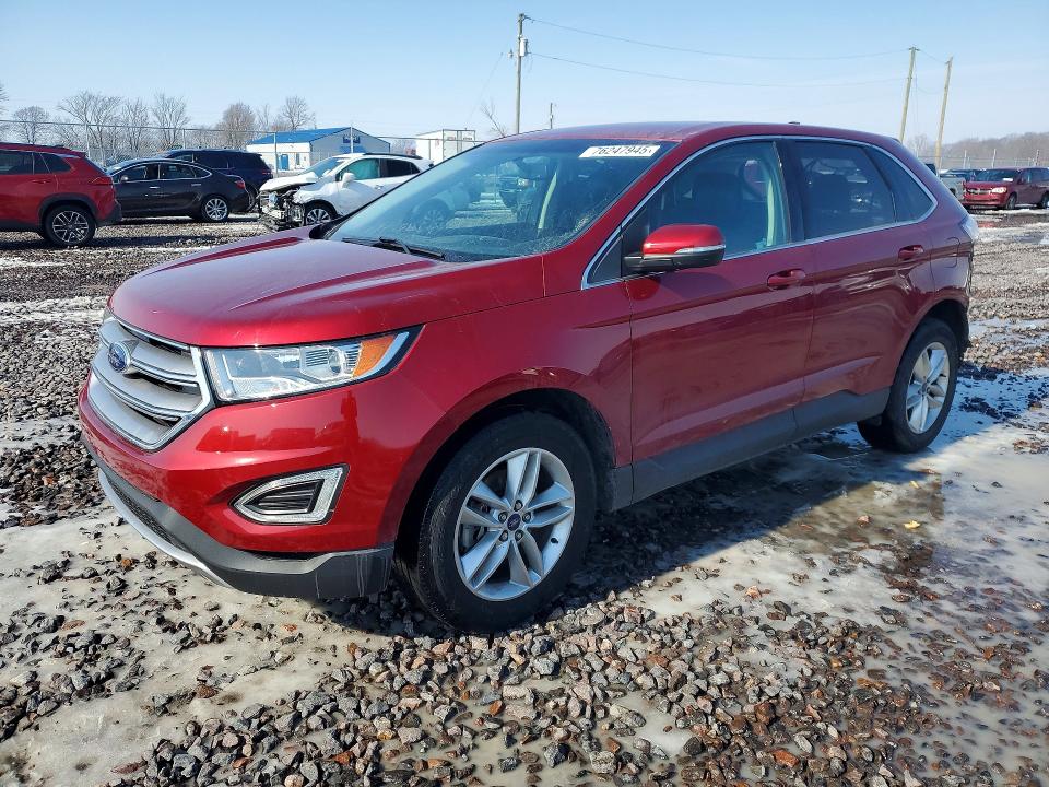 FORD EDGE 2016 with VIN 2FMPK3J92GBB57427 - Photo from auction