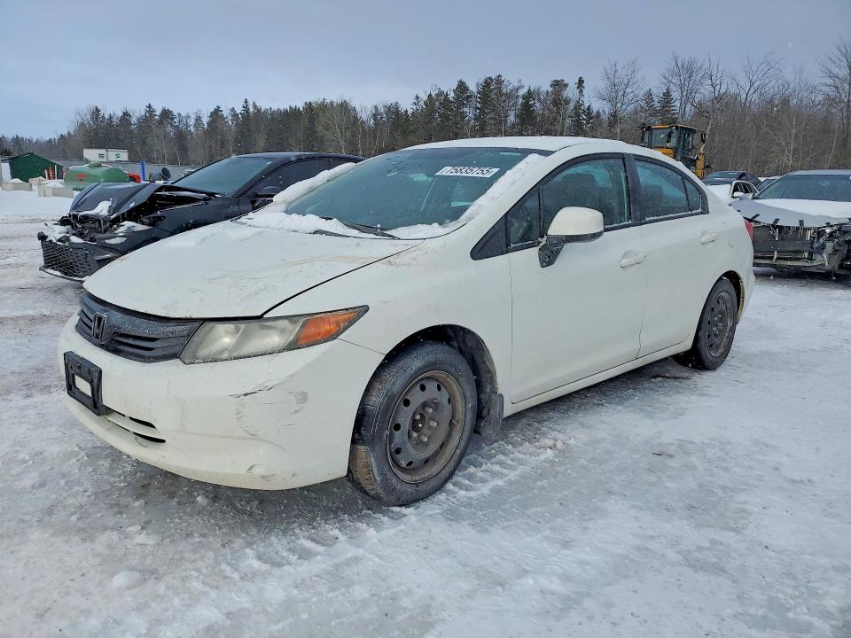 HONDA CIVIC 2012 with VIN 2HGFB2F48CH048731 - Photo from auction
