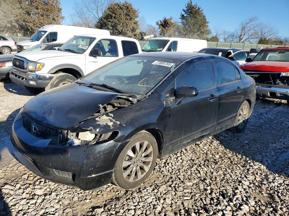 HONDA CIVIC 2010 with VIN 2HGFA1F85AH520445 - Photo from auction