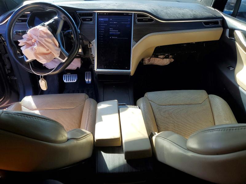 Photo 8 from auction – 2016 TESLA MODEL X with VIN 5YJXCBE45GFS00400