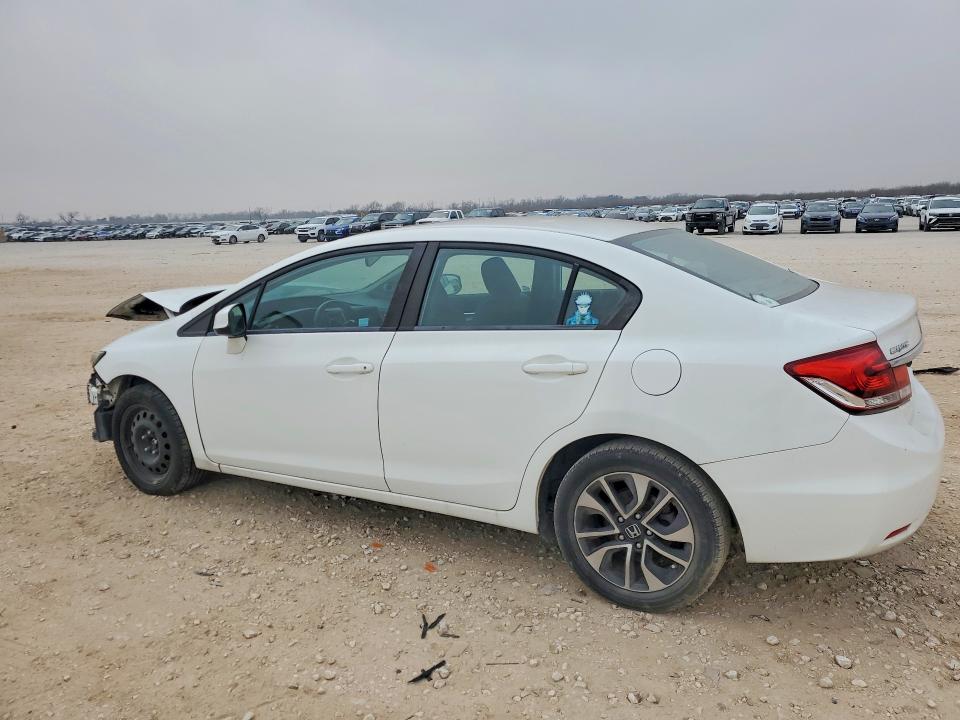 Photo 2 from auction – 2013 HONDA CIVIC with VIN 19XFB2F86DE274619