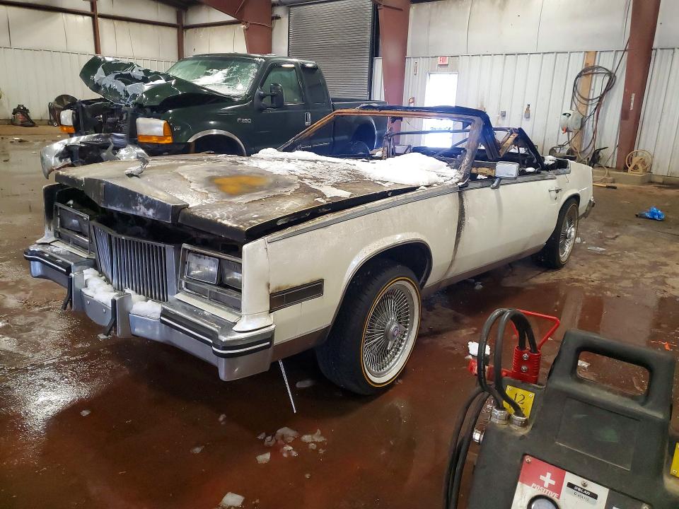 CADILLAC ELDORADO 1985 with VIN 1G6EL6782FE606457 - Photo from auction