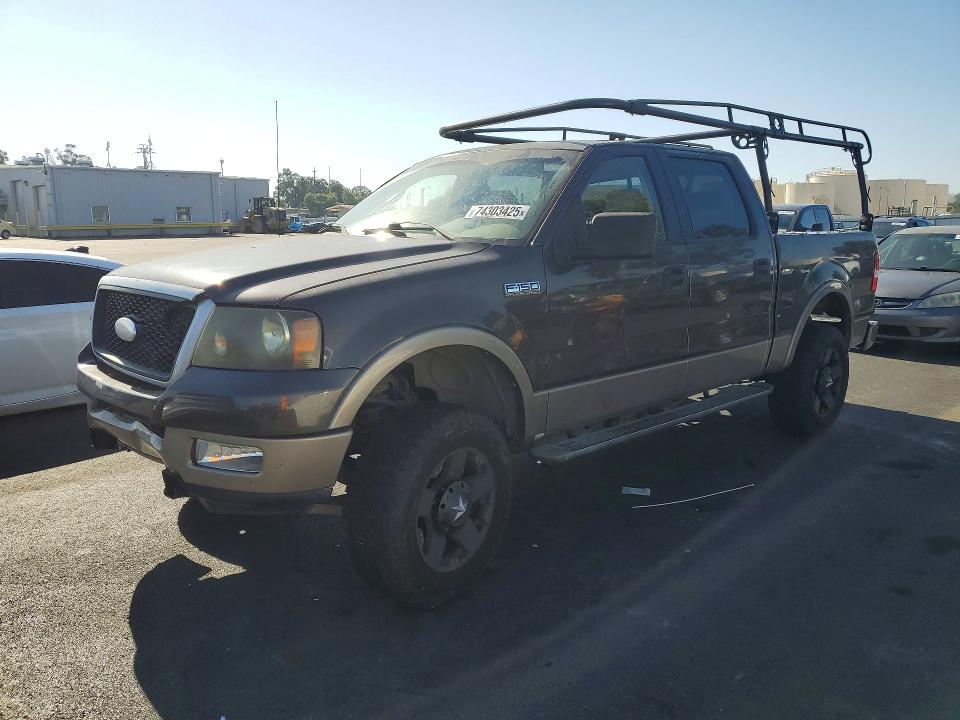 Photo 1 from auction – 2005 FORD F150 SUPER with VIN 1FTPW12515FA87620