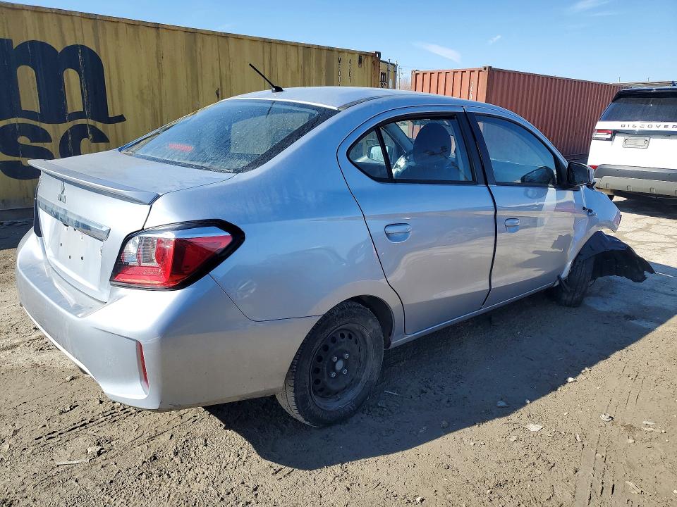 Photo 3 from auction – 2021 MITSUBISHI MIRAGE with VIN ML32FUFJ5MHF03082