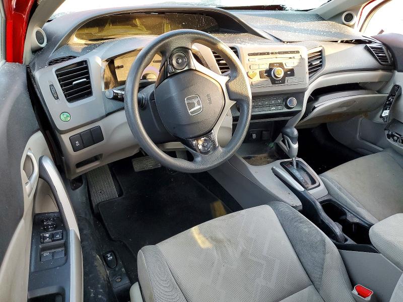 Photo 8 from auction – 2012 HONDA CIVIC with VIN 2HGFG3B50CH557251