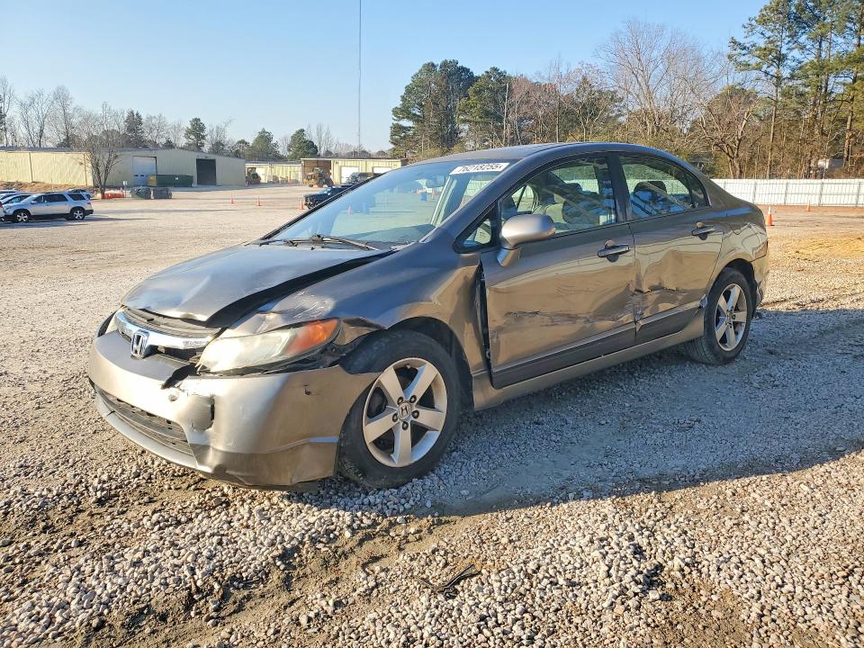 HONDA CIVIC EX 2008 with VIN 2HGFA16808H329655 - Photo from auction