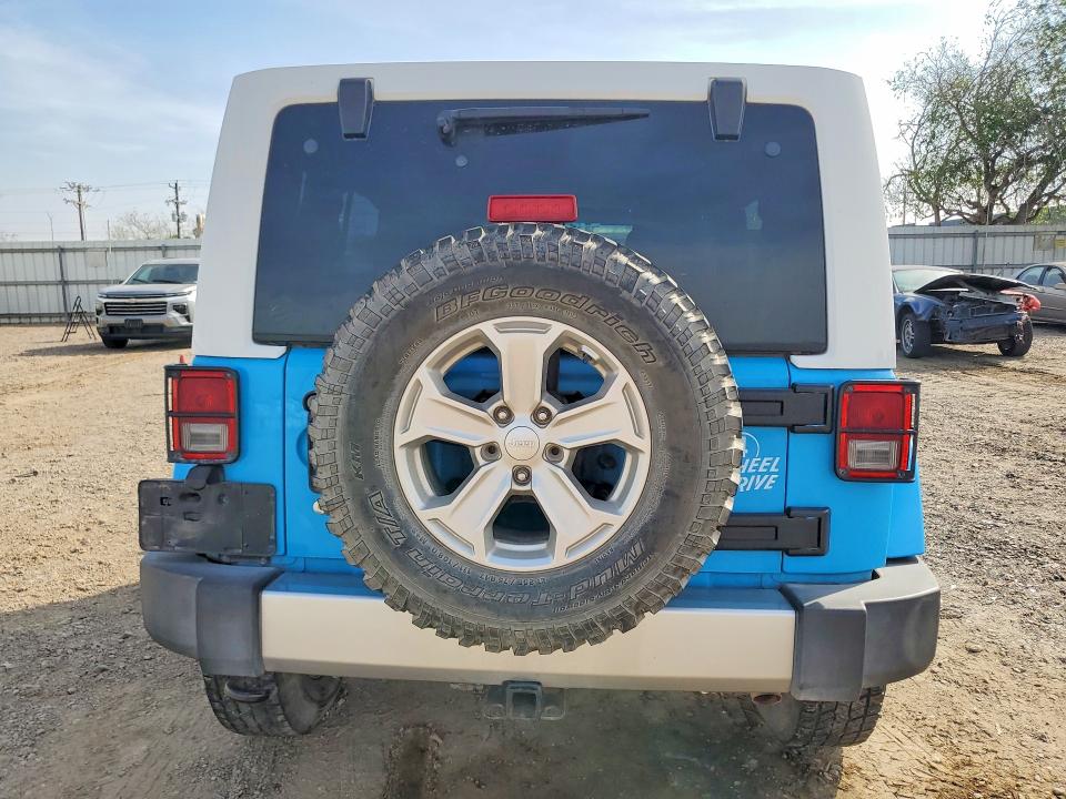 Photo 6 from auction – 2017 JEEP WRANGLER UNLIMITED with VIN 1C4BJWEG3HL645864