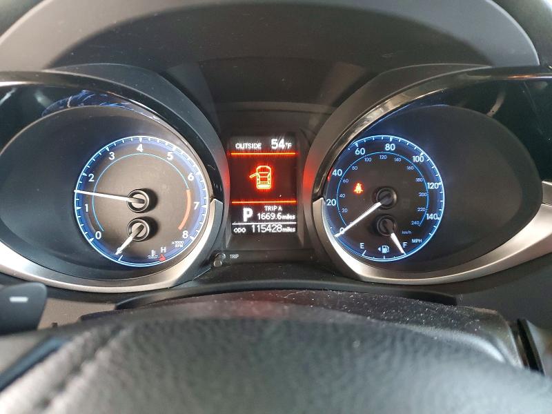 Photo 9 from auction – 2016 TOYOTA COROLLA with VIN 2T1BURHE6GC534217